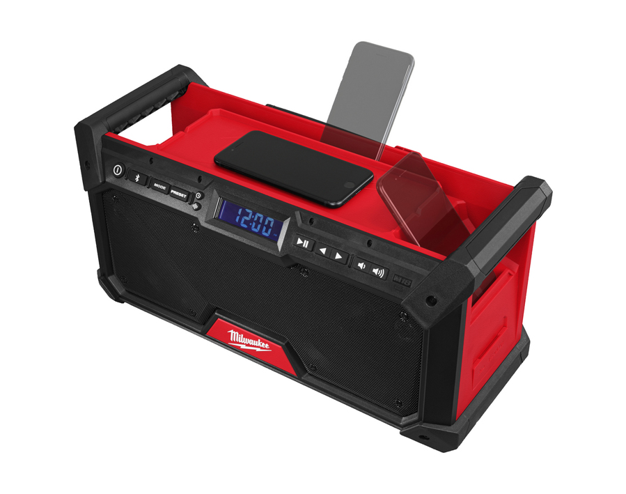 Milwaukee M18 RC2DAB+-0 RADIO DA CANTIERE 18V BATTERIA OMAGGIO - immagine 4