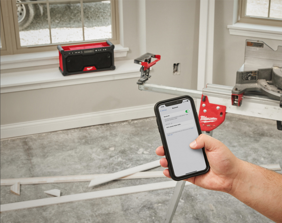 Milwaukee M18 RC2DAB+-0 RADIO DA CANTIERE 18V BATTERIA OMAGGIO - immagine 7