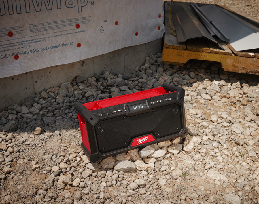 Milwaukee M18 RC2DAB+-0 RADIO DA CANTIERE 18V BATTERIA OMAGGIO - immagine 9